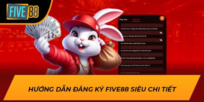 Hướng Dẫn Đăng Ký FIVE88 - Nhà Cái Uy Tín Hàng Đầu 2 Hướng dẫn đăng ký FIVE88 siêu chi tiết